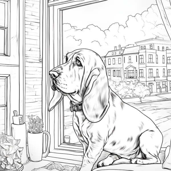 A Beagle Dog Coloring Book - Image 3